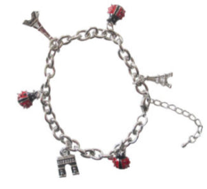 Bracelet monuments et coccinelles