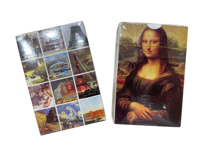 Jeu de cartes peintres et monuments de Paris