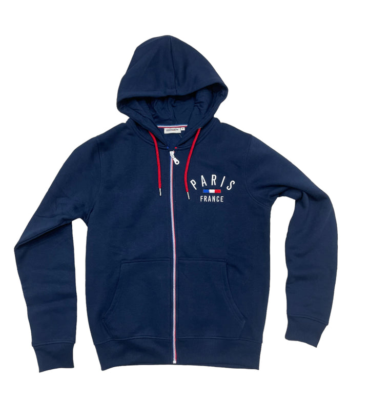 Sudadera bordada PARIS FRANCIA