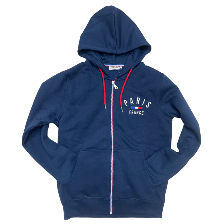 Sudadera bordada PARIS FRANCIA