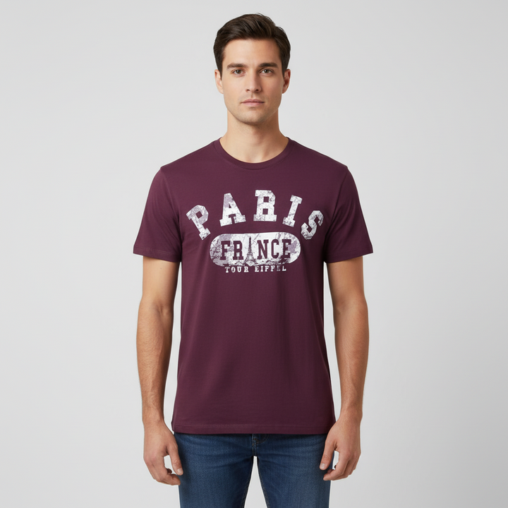 Tee shirt Paris France Fashion