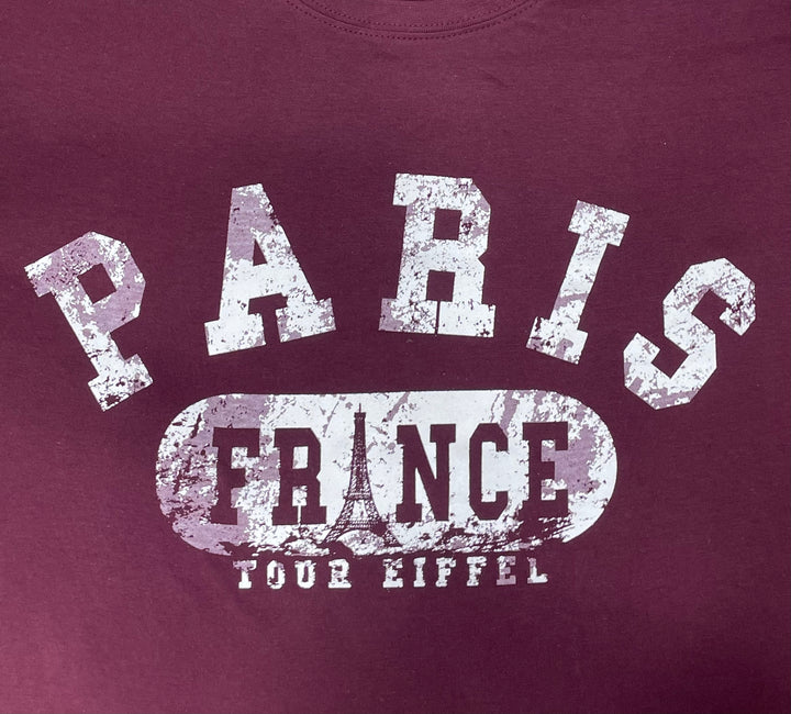 Tee shirt Paris France Fashion