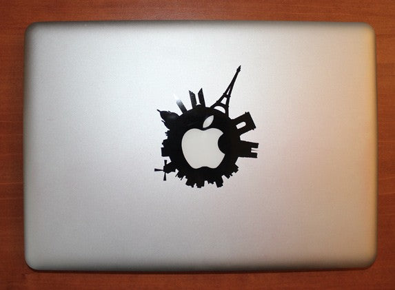 Sticker Macbook Paris