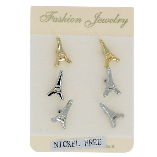 Boucles d'oreilles mini Tour Eiffel