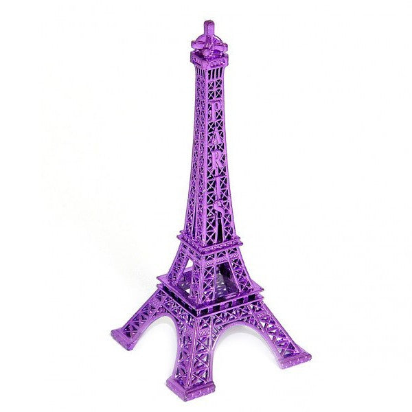 Porte-clés Tour Eiffel violet