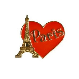 Pin's Tour Eiffel Paris coeur