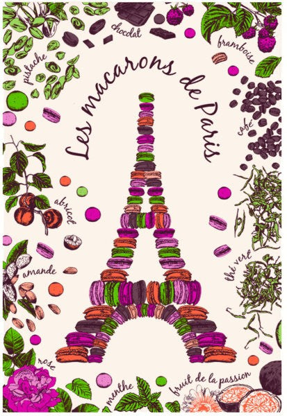 Torchon Tour Eiffel macarons