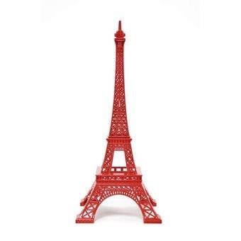 Tour Eiffel rouge 30 cm