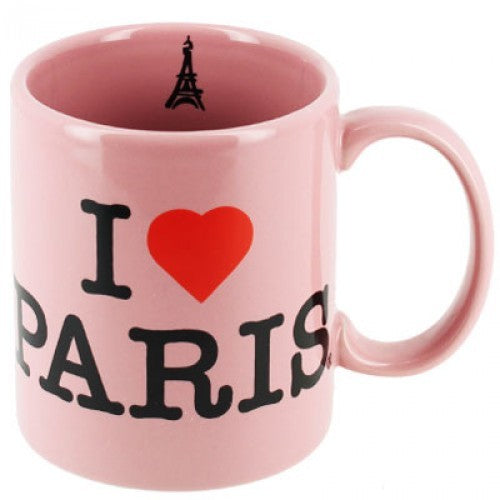 Tasse I LOVE PARIS rose