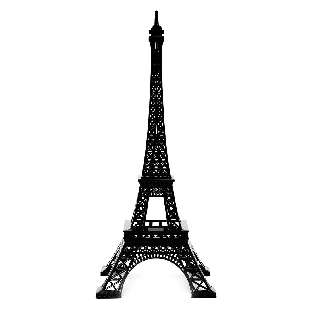 Tour Eiffel noire en métal