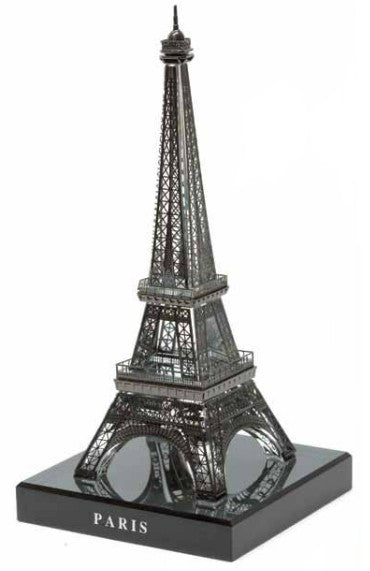 Tour Eiffel cristal noir