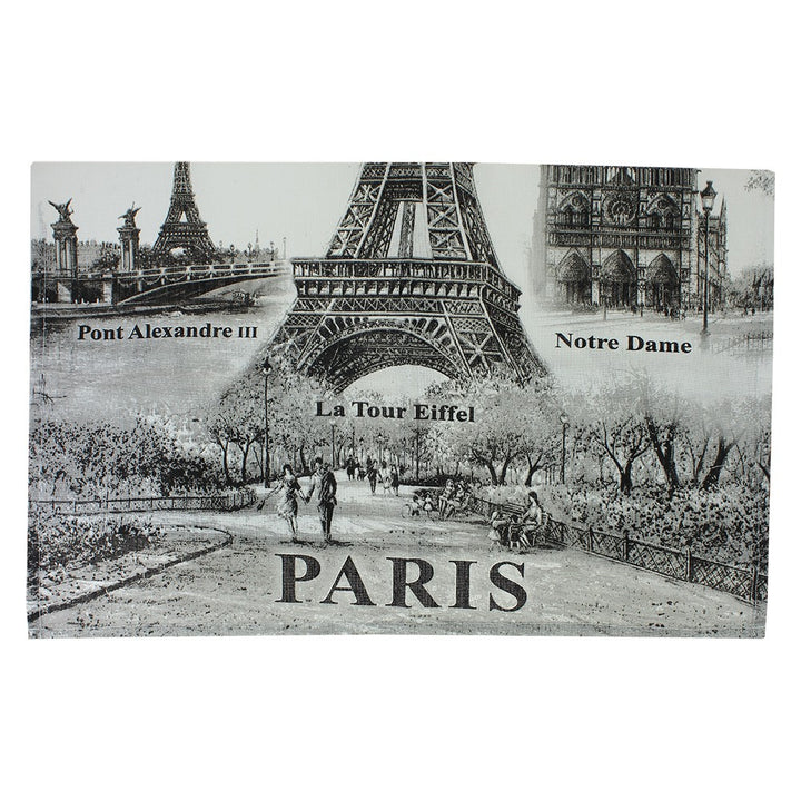 Torchon Tour Eiffel Paris 5 monuments 