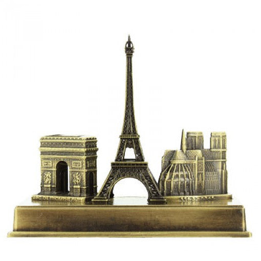 Sculpture en bronze des 3 monuments de Paris