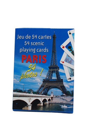 Jeu de 54 cartes Paris - Souvenirs Paris, PARICI – Souvenir Paris