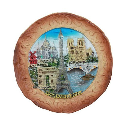 Assiette 5 Monuments de Paris