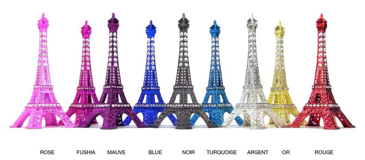 Torre Eiffel com brilhantes
