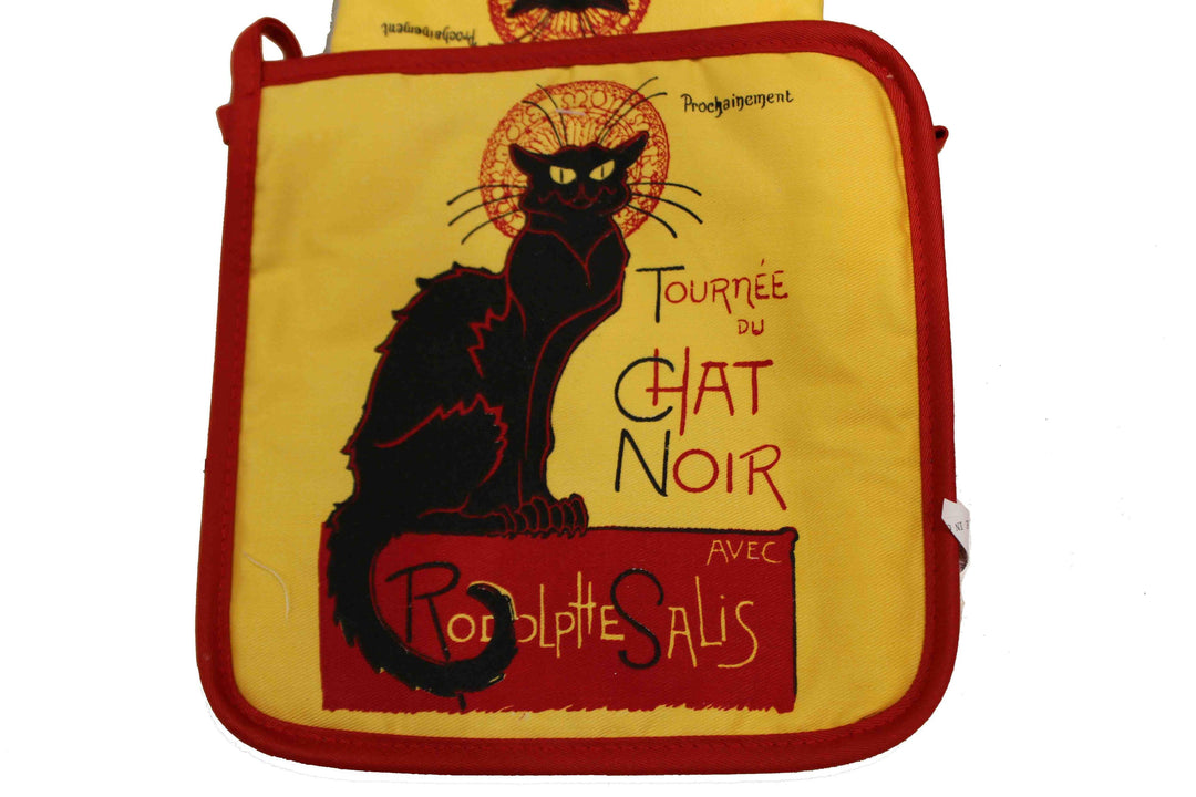 Gant de cuisine le chat noir 