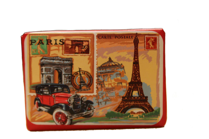 Pack de 3 savon au beurre de karité souvenir de Paris