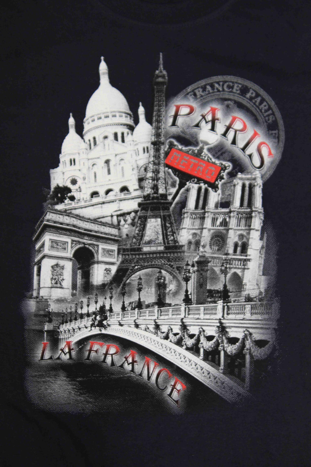 Tee shirt metro France mon souvenir de Paris 