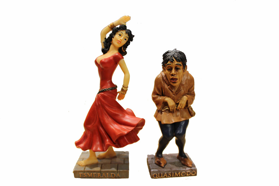 Figurine de colection Quasimodo et Esmeralda