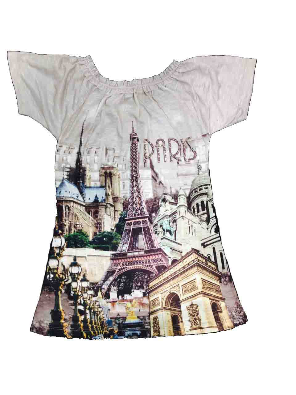Tunique Frou Frou Paris et Tour eiffel strass