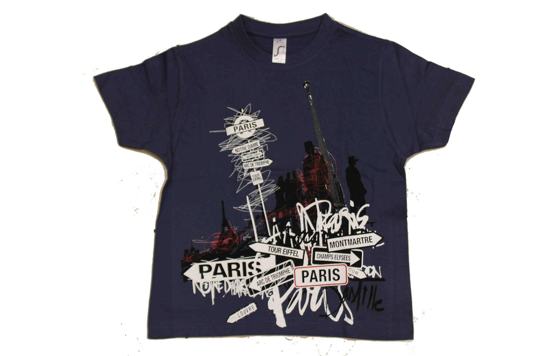 Tee shirt Paris direction
