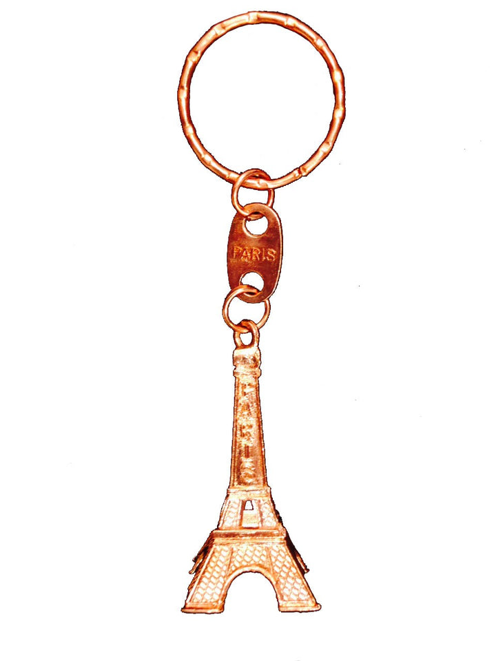 Keychain Eiffel Tower copper