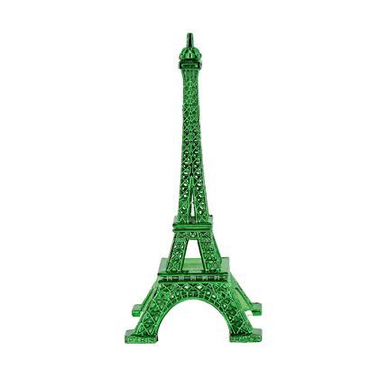 Tour Eiffel verte métal