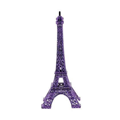 Porte-clés Tour Eiffel violet