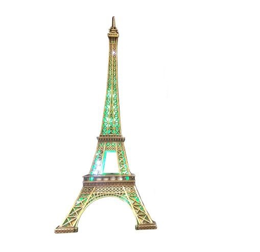 Tour Eiffel lumineuse et scintillante télécommandé Full système LED 