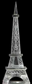 Tour Eiffel en verre