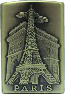 Briquet Tour Eiffel métalisé