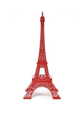 Grande Tour Eiffel 1 mètre 30 rouge 