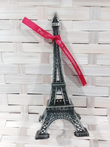 Tour Eiffel avec ruban personnalisé 