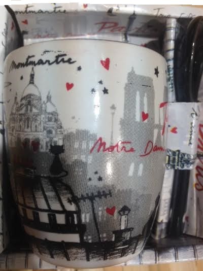 Tasse Chat noir + cuillère 