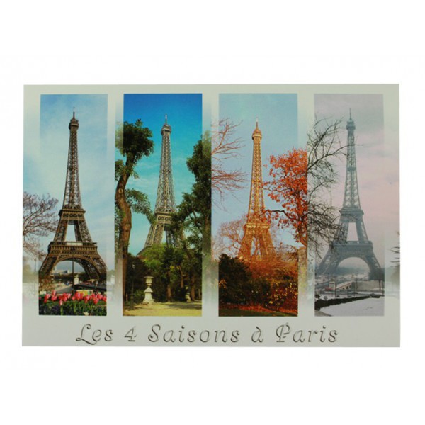 Pack de 10 cartes postale souvenir de Paris