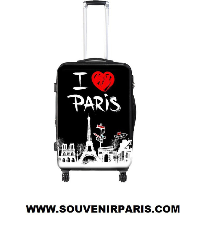 Valise souvenirs de France "I love Paris"