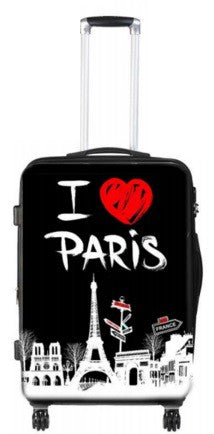 Valise souvenirs de France "I love Paris"