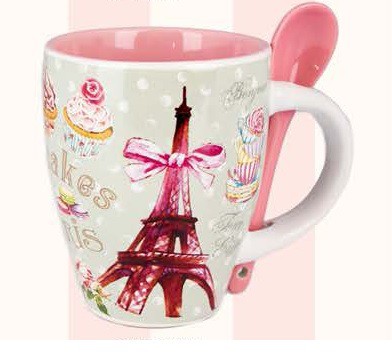 Tasse cupcakes Tour Eiffel Paris