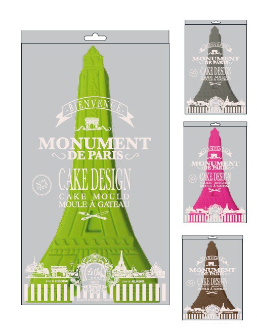 Moule à gâteau Tour Eiffel SILICONE