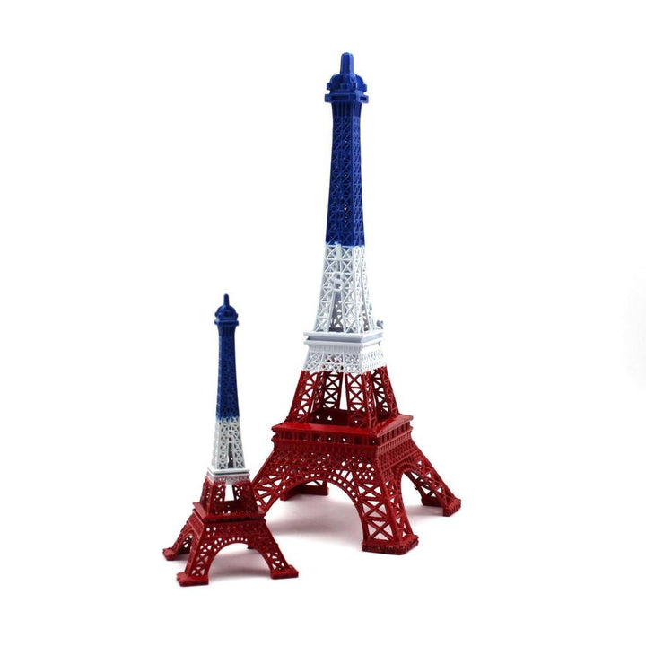 Tour Eiffel peinte Bleu Blanc Rouge