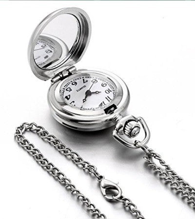 Colier Montre Gousset Tour Eiffel Paris