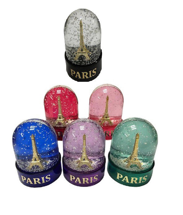 Craquez pour cette boule à neige Tour Eiffel et ses paillettes dorées