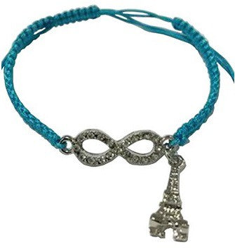 Bracelet Tour Eiffel Paris infini 