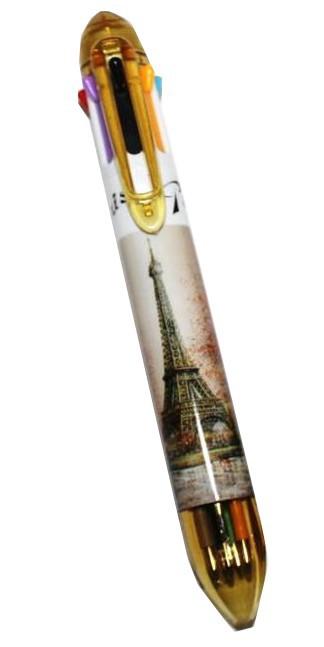 Stylo Tour Eiffel 7 couleurs