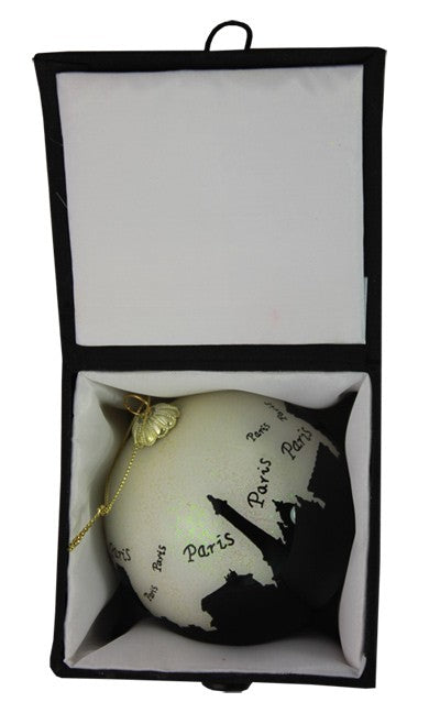 Boule de Noël Chat Noir