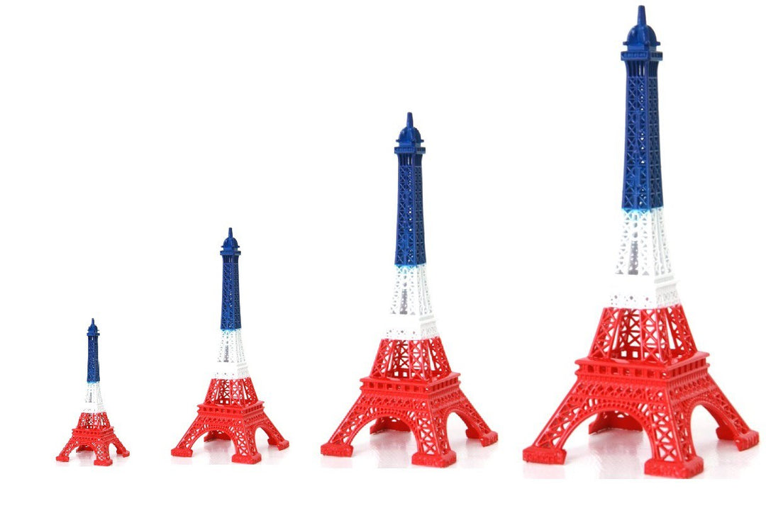 Tour Eiffel bleu blanc rouge