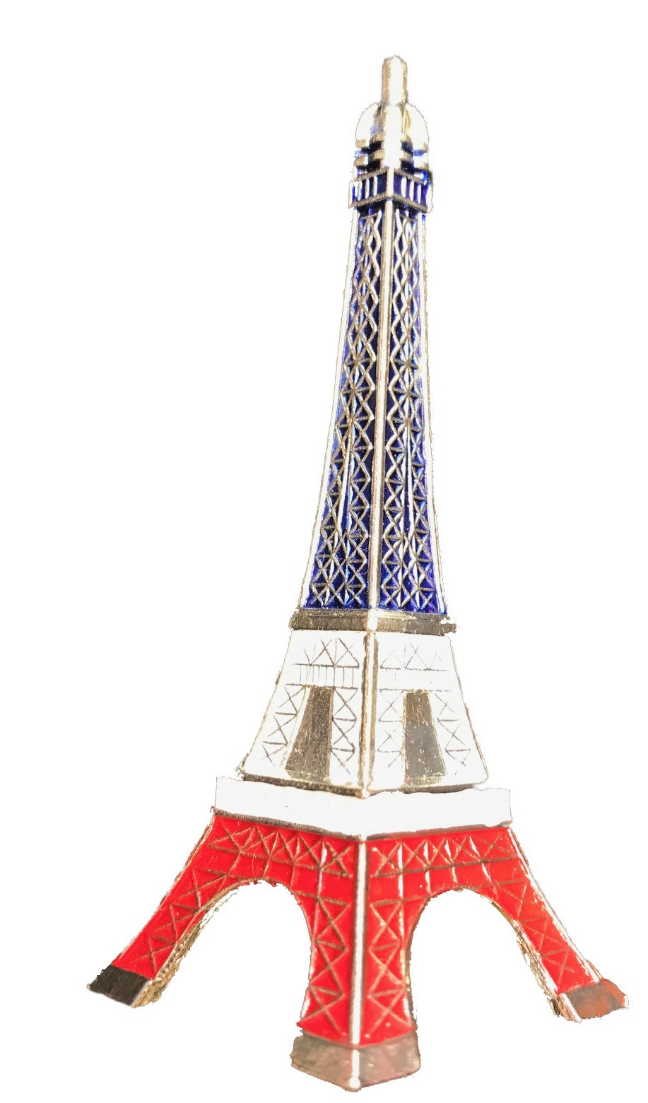 Magnet Tour Eiffel bleu blanc rouge 3D