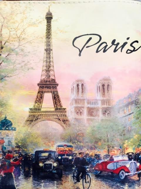 ANGORA Sac Shopping Paris - Tote Bag Souvenir De Paris En Toile