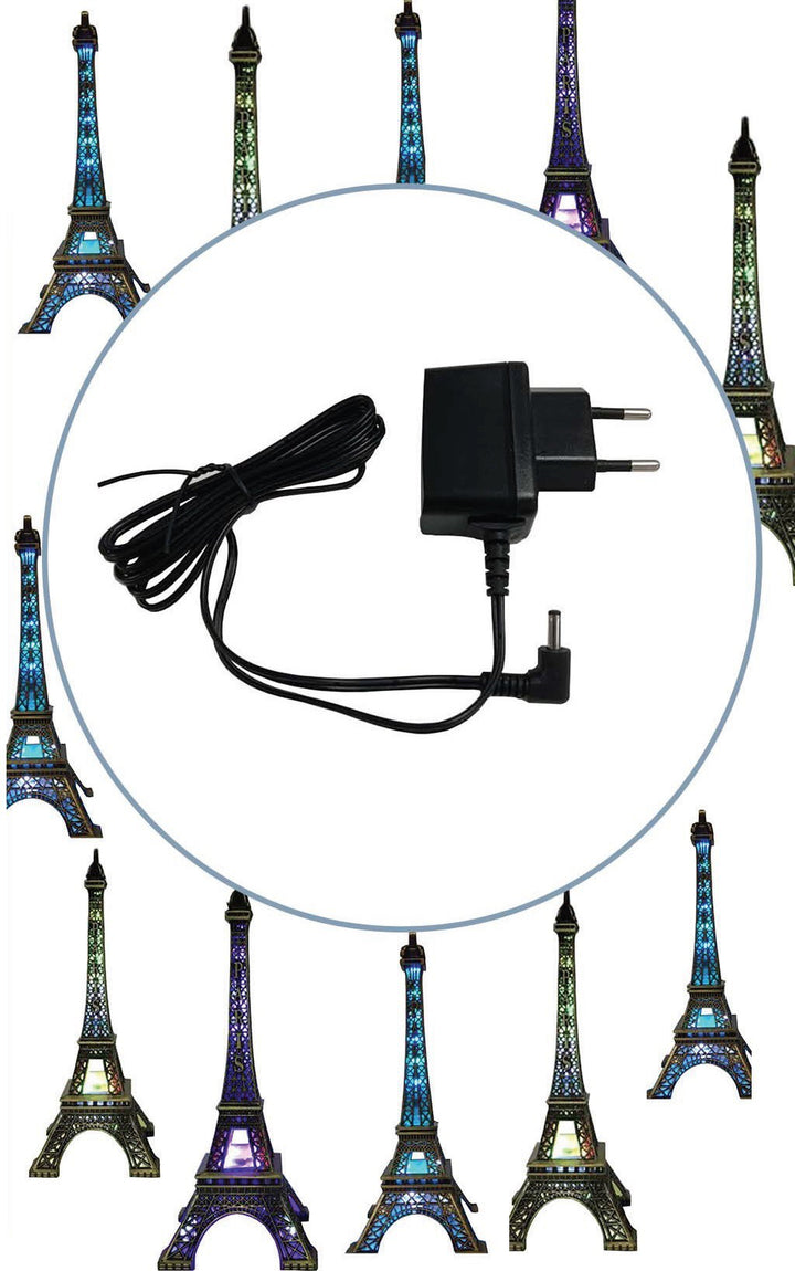 Adaptateur 12v pour Tour Eiffel scintillante ou Tour Eiffel LED